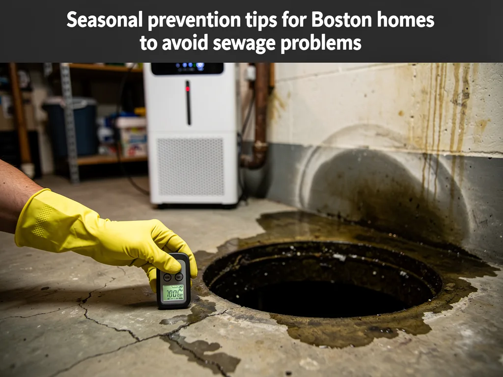 Seasonal prevention tips for Boston homes to avoid sewage problems